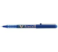 PILOT Set di 3 penne Roller inchiostro liquido V-Ball 10 Pte grande, blu