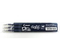Pilot - Set di 3 ricariche per penna a sfera Frixion Ball BLS-FR7, colore blu/nero