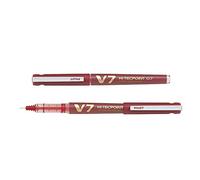 PILOT Set di 3 rulli ricaricabili V7 inchiostro liquido rosso Begreen punta media