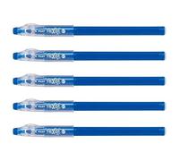 Pilot Set di 5 penne roller FRIXION Ball Sticks 07, blu