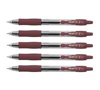 Pilot 73444 Penna Sfera Gel Scatto G-2, Caramello, 0.7 mm