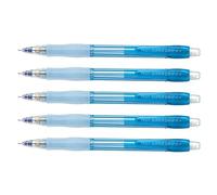 Pilot - Set di 5 portamine Super Grip Neon, diametro 0,5 mm, colore: Azzurro