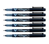 Pennarello V Signpen punta feltro - punta 2,00mm - nero - Pilot