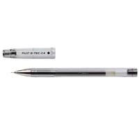 PILOT Set di 6 Penne roller inchiostro gel G-TEC-C4 Pte Ultra sottile Nero