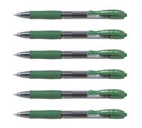 Roller gel a scatto G 2 - punta 0,7mm - verde - Pilot
