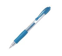 Pilot - Set di 6 penne sfera a inchiostro gel G2 07 Metallic, Blu Metallico