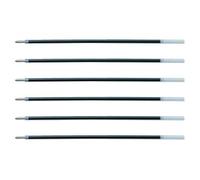 PILOT Set di 6 ricariche per penna a sfera RFN-GG-XB, punta extra grande, colore: nero (sostituisce RFJ-GP)