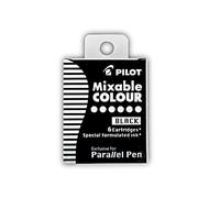 Pilot Set di 2 cartucce d'inchiostro Parallel Pen nero