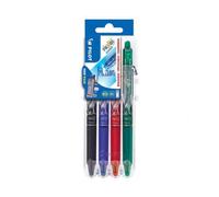 Pilot Set2Go Frixion Clicker, 0.7mm, Assorted, Pack of 4 One Size 3131910546801