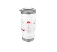 Pilot Six Pack Aviation Simulazione di volo Aviator Aircraft Bicchiere termico in acciaio inox doppia parete