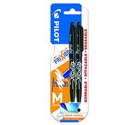 PILOT Spain Frixion Ball - Penna cancellabile, 2 pezzi, colore: nero