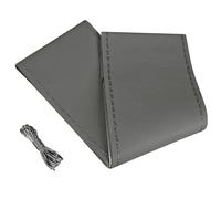 Standard, coprivolante in pelle - L - Ã 37/39 cm - Grigio