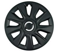 Set Kit 4 copricerchi 14'' in ABS vernice doppio strato Stratos RC Black