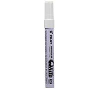 Marcatore permanente Pilot Bianco (12 Unità)