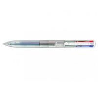 Pilot Super Grip G 4 Penna a Sfera 4 Colori con Fusto Trasparente
