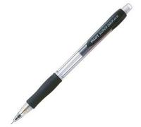 Pilot Super Grip Mechanical Pencil HB 0.5mm Lead Black/Transparent Barrel [Pack 12] - 506101201 NEW