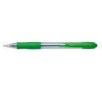 Pilot Super Grip Pen - Medium Nib (Pack of 12) green