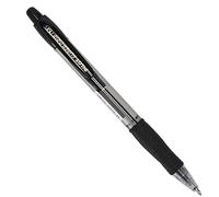 Penna a sfera a scatto Supergrip - punta media 1,0mm - nero - pilot