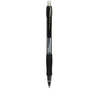Pilot Supergrip H187 Porte-Mine 0,7 Mm Ricaricabile Corpo Plastica Con Grip Gomma, Nero, 12 Unità (Confezione da 1)