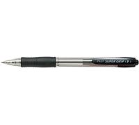 Pilot Supergrip Neon XS, black Nero Penna a sfera retrattile a clip