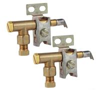 Pilot, supporto per fiamma unidirezionale, funziona con gas naturale e GPL, montaggio a tre fori per l'integrazione in impianti di riscaldamento a gas standard (1)