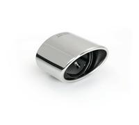 Terminale di scarico universale auto acciaio inox per tuning marmitta cromato 1