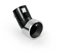 Pilot Terminale di scarico TS-60 universale inox singolo gomito regolabile 37-49 mm