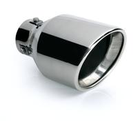 TERMINALE DI SCARICO IN ACCIAIO INOX LUCIDATO Ø 38-49 mm TS-40 PILOT SPORTIVO