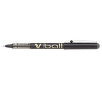 PILOT V-ball, 07, black 12 pezzi