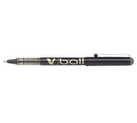 PILOT V-ball, 07, black 12 pezzi Nero
