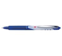 Pilot V Ball RT 07 Penna a sfera a inchiostro liquido - Retrattile - Punta a sfera conica da 05 mm - Corsa da 025 mm - Impugnatura in gomma - Colore blu