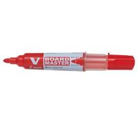 Pilot V-Board Rosso (Pilot Begreen V-Board Master Whiteboard Marker Bullet Tip 2.3mm Line Red [Pack 10] - 4902505355776) NEW
