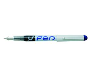 Pilot V Pen Disposable Fountain Pen - Blue 1 Count (Pack of 1) Blue