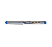 Pilot V-Pen Scatola da 12 penne usa e getta 0,4 mm Blu