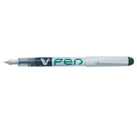 Pilot V Penna Monouso Stilografica Punta Cancellabile Colore Liquid Ink SVPN-4W