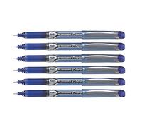 Pilot V5 - Penna roller, confezione da 6 pezzi, blu