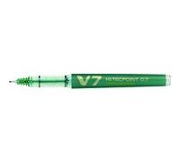 Pilot Pen Penna roller V7 - Inchiostro liquido punta 0,7 mm - Confezione da 10, verde