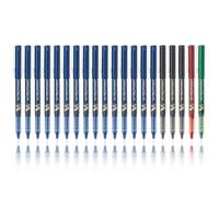 Pilot V7 Roller Ball Pen Confezione da 20 (15 Blu, 3 Nero, 1 Rosso, 1 Verde)
