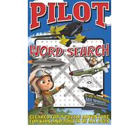 Pilot Word Search: 50+ Easy To Read Puzzles About Pilots, Airplanes, Aviation, And More | 6x9 inch, 110 pages | Gift For Holidays, Vacations, and Spare Time