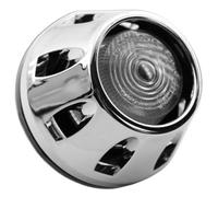 Pilota Custom Cromato LED 12V2/1W V Parti Per Moto Ricambi Ciclomotore