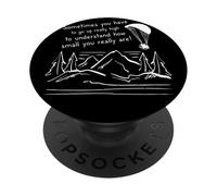 Pilota di parapendio a volte devi salire PopSockets PopGrip Adesivo