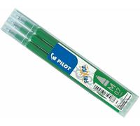 Refill a sfera Frixionball - punta 0,7mm - verde - Pilot - conf. 3 pezzi