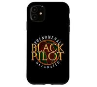 Pilota nero Melanin Pride Aviation Excellence Custodia per iPhone 11