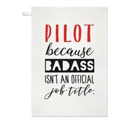 Pilota Perché Badass Isn'T Un Ufficiale Job Titolo Strofinaccio Migliore