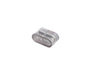 Pilota Posteriore Highsider Pro-Trasparente/Trasparente-1 Pezzo Per Moto