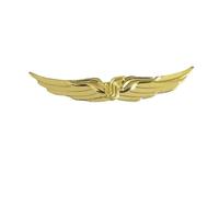 Pilota Ufficiale di volo Ali Badge Navigazione Compagnie aeree Aviazione civile Distintivo in metallo Spilla Spille Medaglia delle monete della sfida(5)