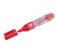 Pilota V Tavola Evidenziatore, Rosso (Confezione Di 10)