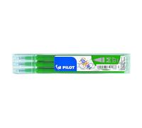 Refill a sfera Frixionball - punta 0,7mm - verde - Pilot - conf. 3 pezzi