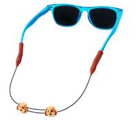 Pilotfish Cinghia per occhiali da sole per bambini, senza coda, regolabile, per ragazzi e ragazze, Cane, Tutti