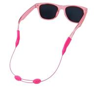 Pilotfish Cinghia per occhiali da sole per bambini, senza coda, regolabile, per ragazzi e ragazze, Magenta, Tutti